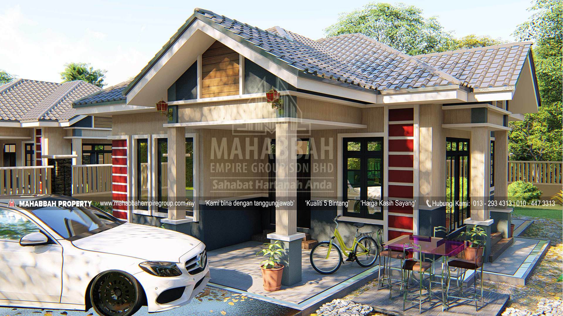 01 Model/ Reka Bentuk E03 Villa Nuha III Kelewek