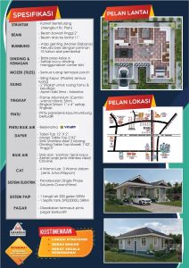 (Back) Flyers D11 Villa Azzalea Banglo Mampu Milik Eksklusif