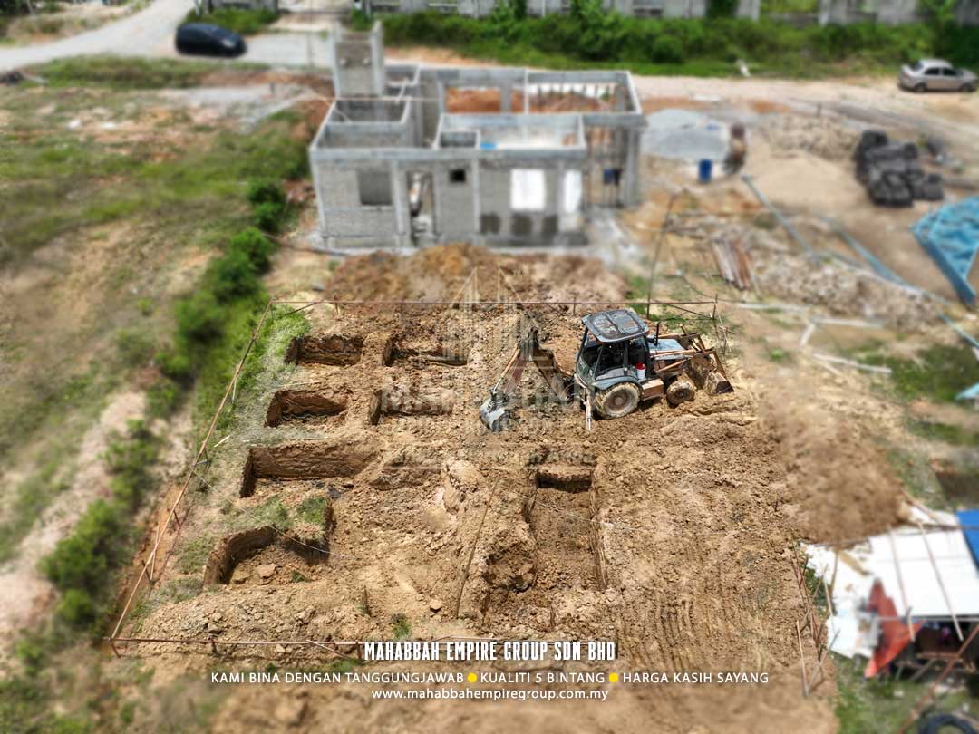 Kronologi Pembinaan Mahabbah Dream Home (MDH) Villa Nuha (Type D) Mukim Tebing Tinggi Tanah Merah Kelantan