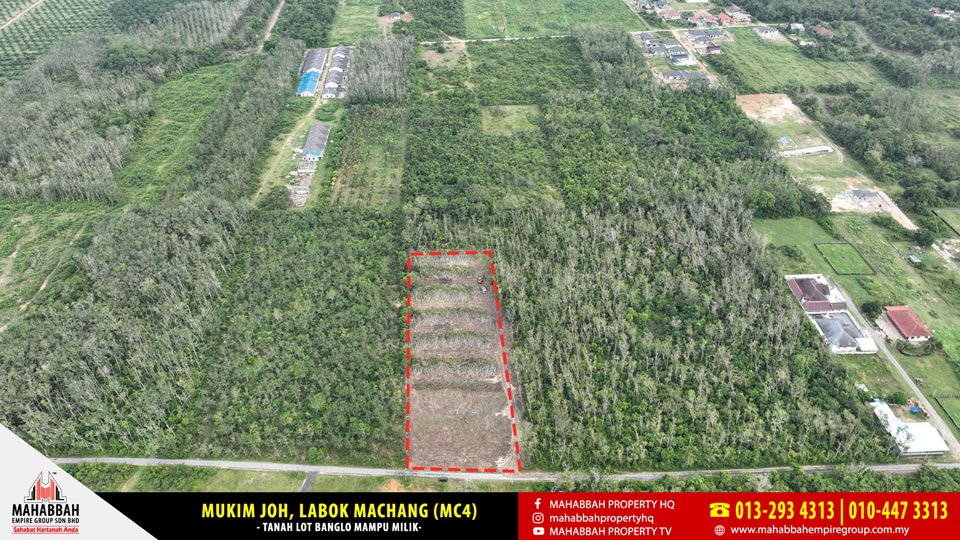 Projek Tanah Lot Banglo Mampu Milik MEGSB di Mukim Joh Labok Machang Kelantan (MC4)