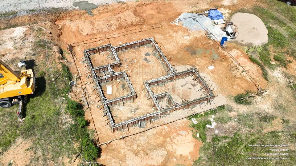 Kronologi pembinaan Banglo Mampu Milik MEGSB Villa Danniell (Type B) di Tebing Tinggi Tanah Merah