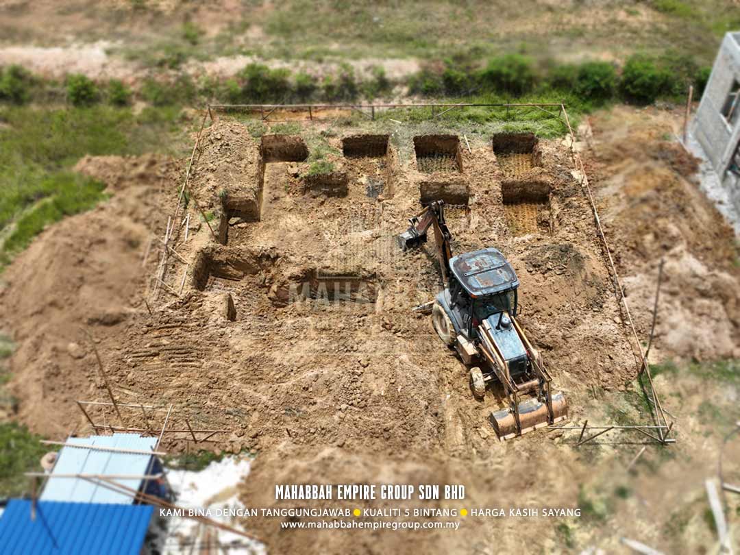 Kronologi Pembinaan Mahabbah Dream Home (MDH) Villa Nuha (Type D) Mukim Tebing Tinggi Tanah Merah Kelantan