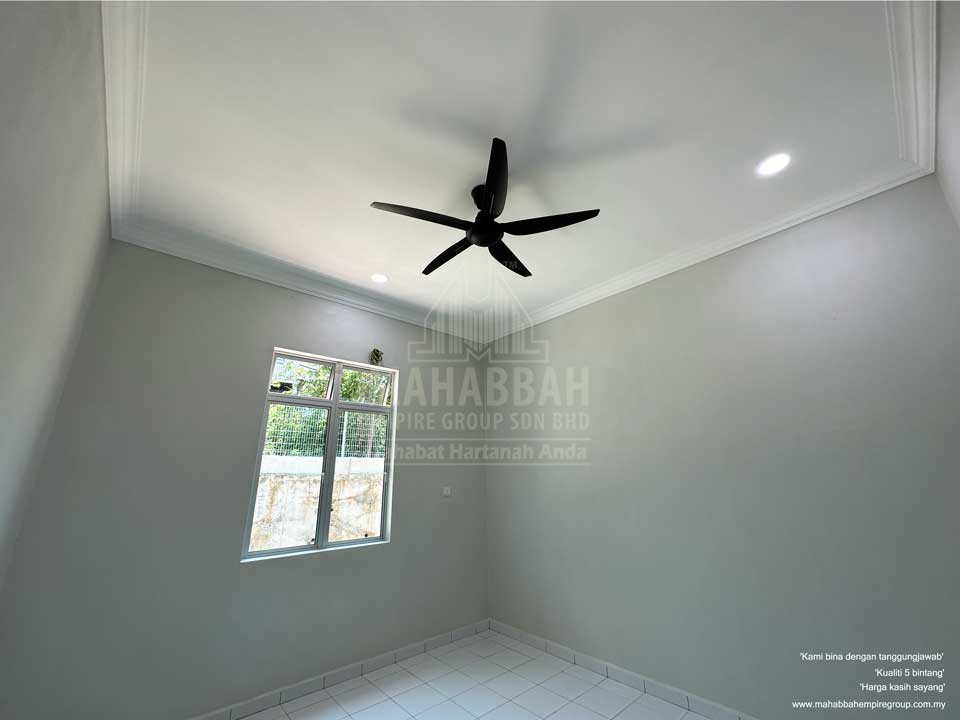 Bilik Keedua: Potfolio BRATS di Guchil Kuala Krai - Bina Rumah Atas Tanah Sendiri (BRATS) Villa Danish II (Type C) MEGSB