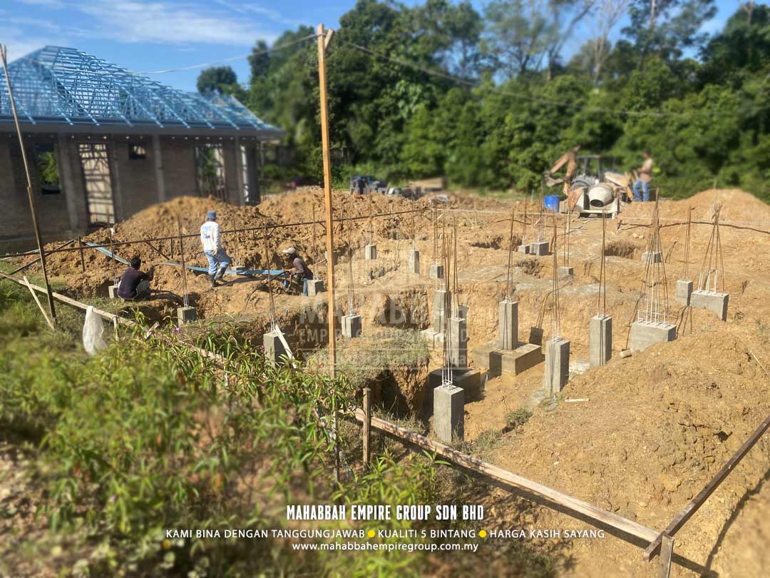 Kronologi Pembinaan Mahabbah Dream Home (MDH) Villa Nuha (Type D) Mukim Tebing Tinggi Tanah Merah Kelantan