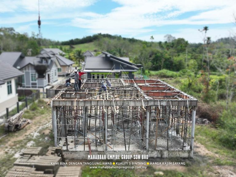 Kronologi Pembinaan MDH03-E03 Villa Nuha (Type C) di Mukim Maka, Kelewek Tanah Merah Kelantan