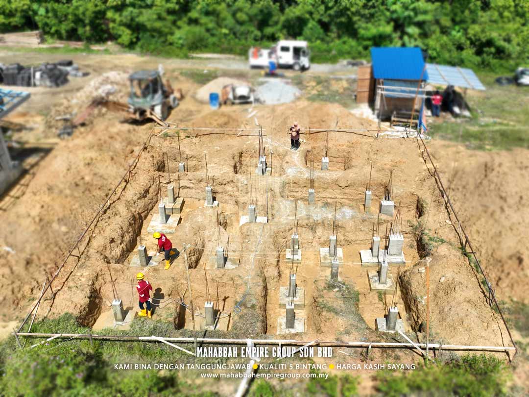 Kronologi Pembinaan Mahabbah Dream Home (MDH) Villa Nuha (Type D) Mukim Tebing Tinggi Tanah Merah Kelantan