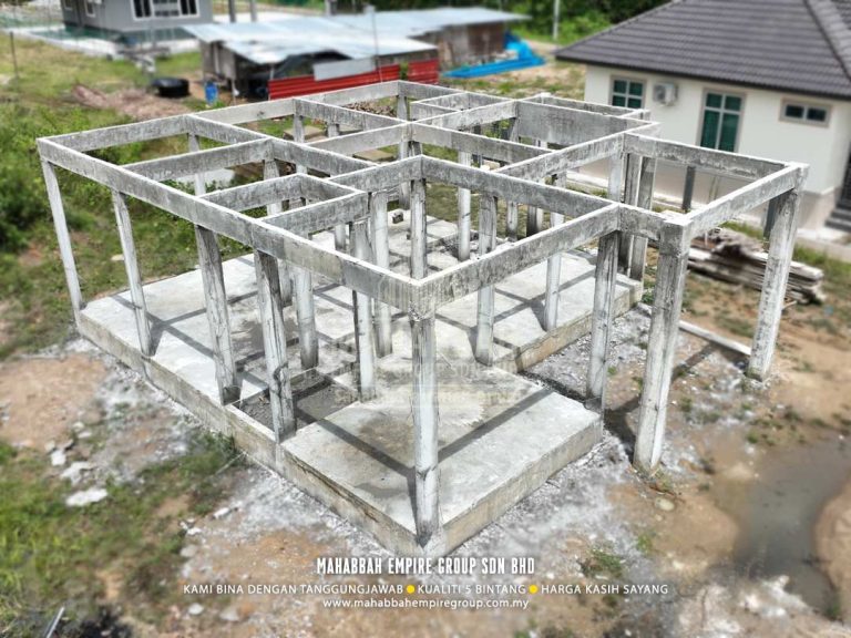 Kronologi Pembinaan MDH03-E03 Villa Nuha (Type C) di Mukim Maka, Kelewek Tanah Merah Kelantan