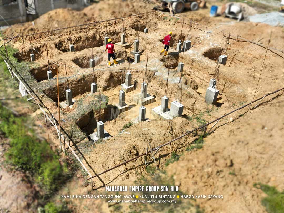 Kronologi Pembinaan Mahabbah Dream Home (MDH) Villa Nuha (Type D) Mukim Tebing Tinggi Tanah Merah Kelantan