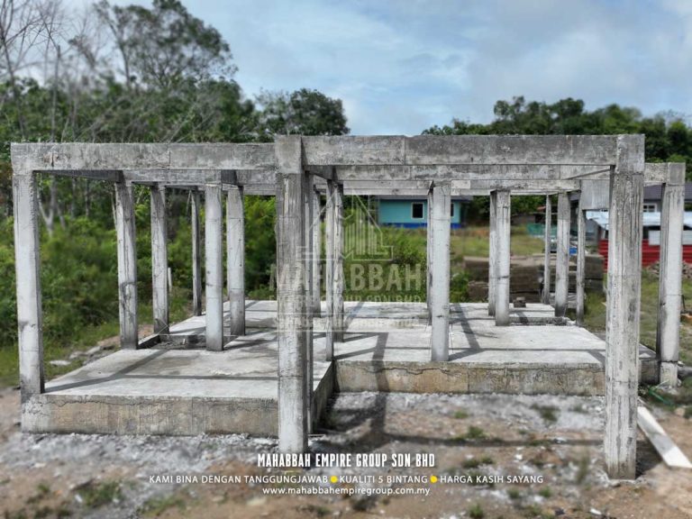 Kronologi Pembinaan MDH03-E03 Villa Nuha (Type C) di Mukim Maka, Kelewek Tanah Merah Kelantan