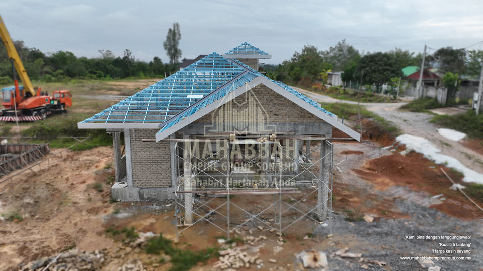 Kronologi pembinaan Banglo Mampu Milik MEGSB Villa Danniell (Type B) di Tebing Tinggi Tanah Merah