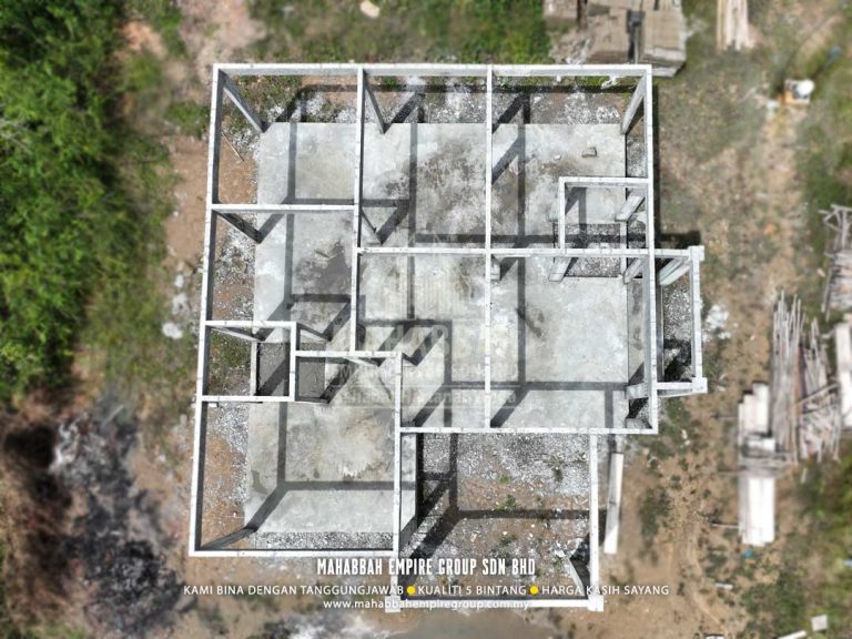 Kronologi Pembinaan MDH03-E03 Villa Nuha (Type C) di Mukim Maka, Kelewek Tanah Merah Kelantan