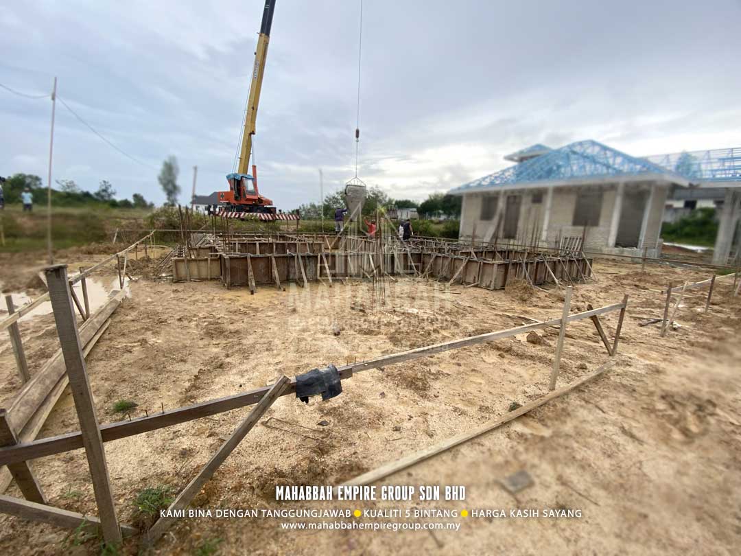 Kronologi Pembinaan Mahabbah Dream Home (MDH) Villa Nuha (Type D) Mukim Tebing Tinggi Tanah Merah Kelantan
