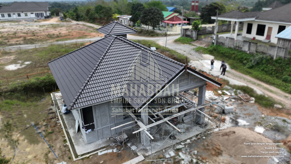 Kronologi pembinaan Banglo Mampu Milik MEGSB Villa Danniell (Type B) di Tebing Tinggi Tanah Merah