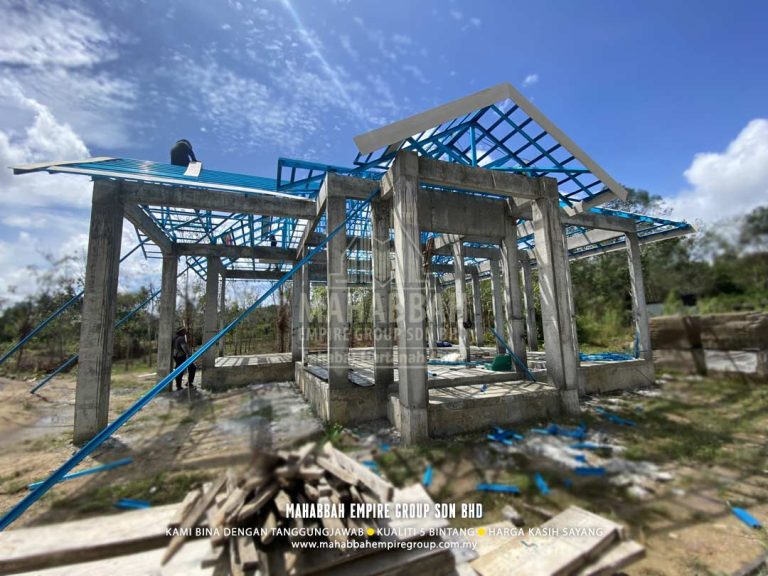 Kronologi Pembinaan MDH03-E03 Villa Nuha (Type C) di Mukim Maka, Kelewek Tanah Merah Kelantan