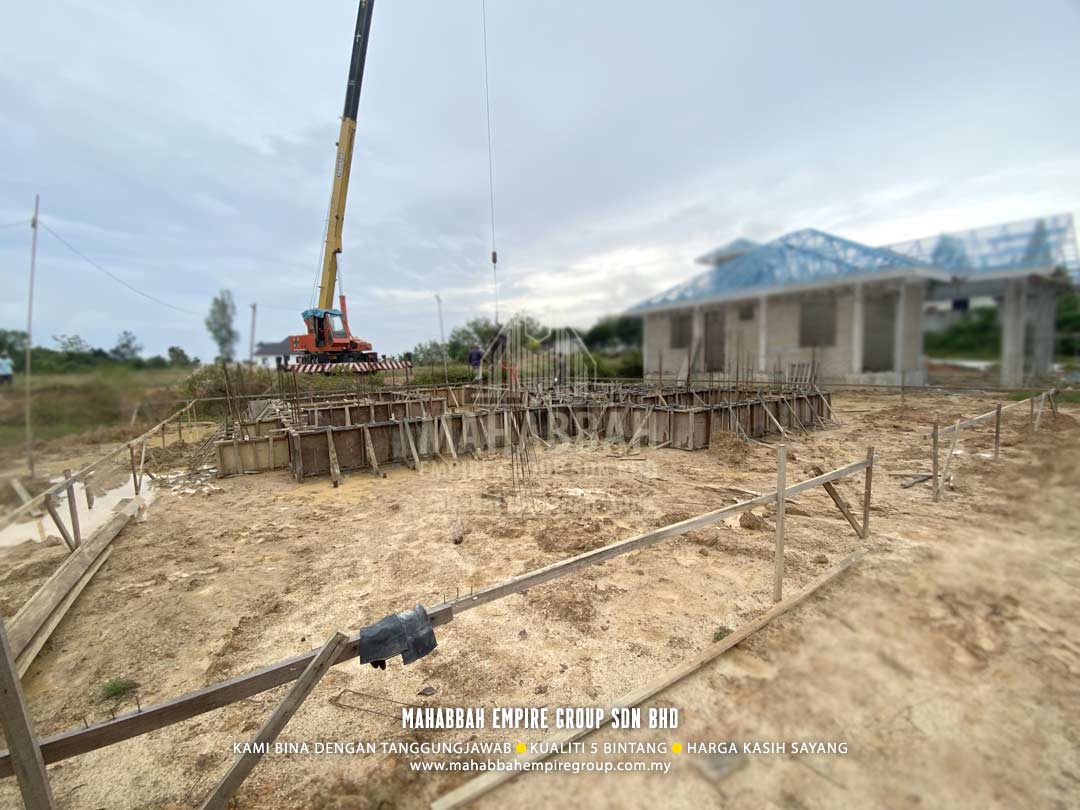 Kronologi Pembinaan Mahabbah Dream Home (MDH) Villa Nuha (Type D) Mukim Tebing Tinggi Tanah Merah Kelantan