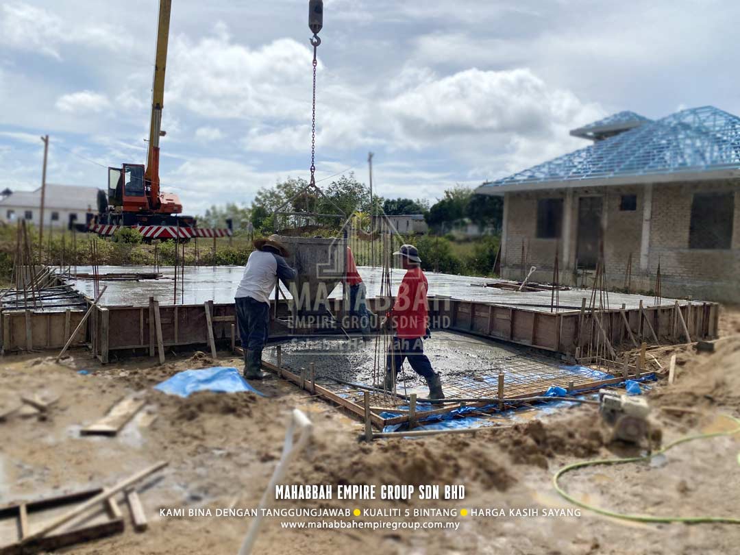 Kronologi Pembinaan Mahabbah Dream Home (MDH) Villa Nuha (Type D) Mukim Tebing Tinggi Tanah Merah Kelantan