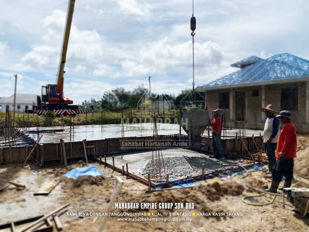 Kronologi Pembinaan Mahabbah Dream Home (MDH) Villa Nuha (Type D) Mukim Tebing Tinggi Tanah Merah Kelantan