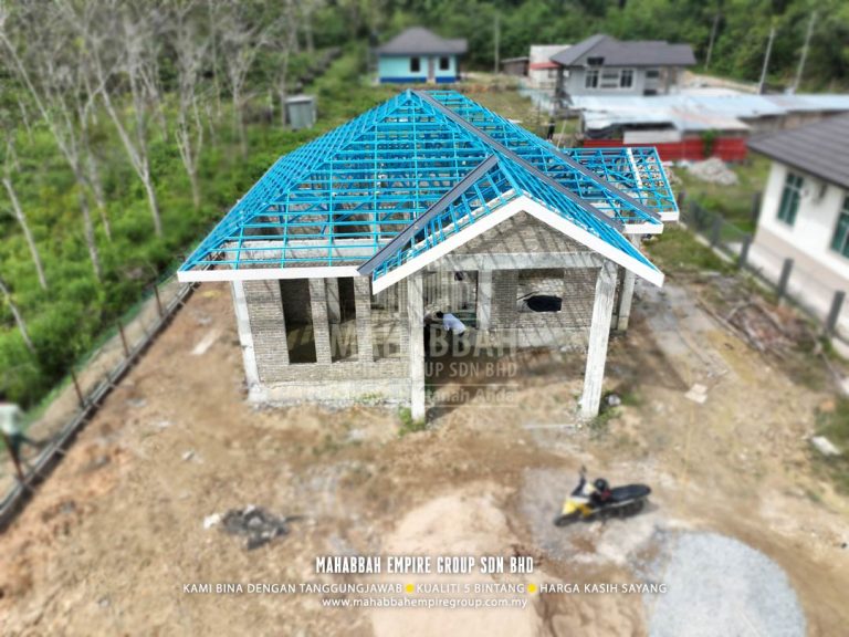 Kronologi Pembinaan MDH03-E03 Villa Nuha (Type C) di Mukim Maka, Kelewek Tanah Merah Kelantan