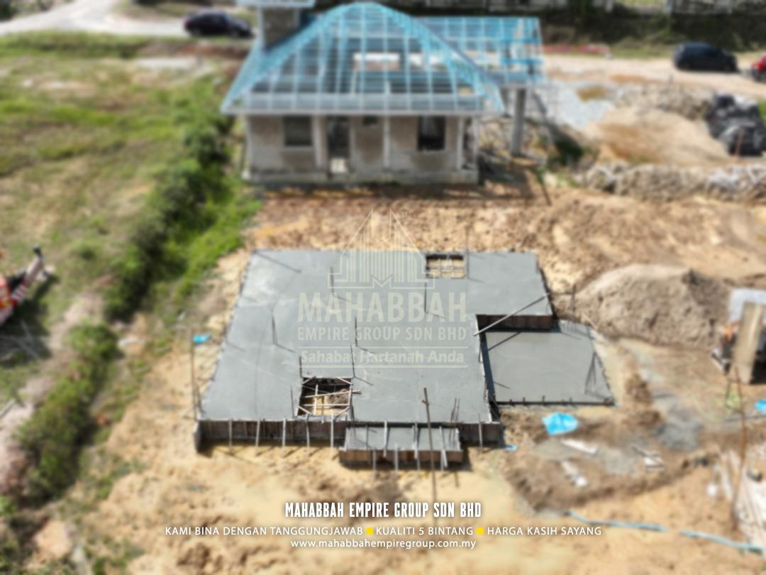 Kronologi Pembinaan Mahabbah Dream Home (MDH) Villa Nuha (Type D) Mukim Tebing Tinggi Tanah Merah Kelantan