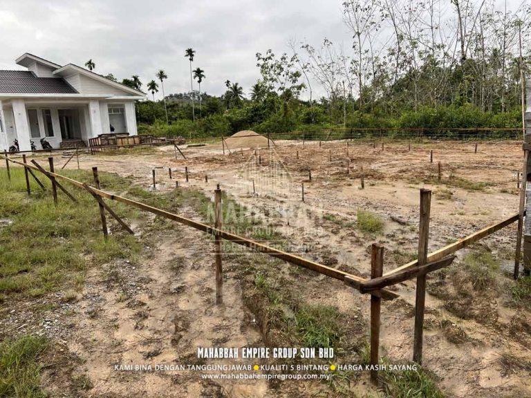 Kronologi Pembinaan MDH03-E03 Villa Nuha (Type C) di Mukim Maka, Kelewek Tanah Merah Kelantan