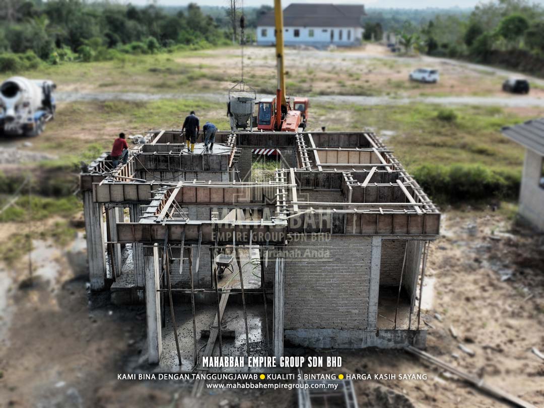 Kronologi Pembinaan Mahabbah Dream Home (MDH) Villa Nuha (Type D) Mukim Tebing Tinggi Tanah Merah Kelantan