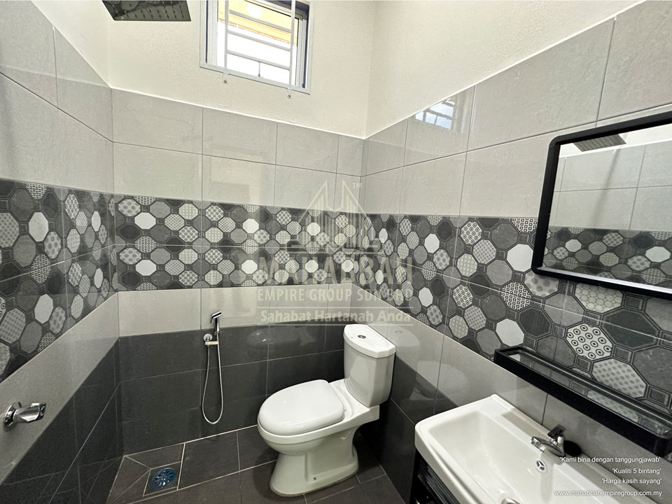 Bilik Air Kedua Banglo Mampu Milik PT3249 MDH03 Villa Danniell (Type) Tebing Tinggi Tanah Merah