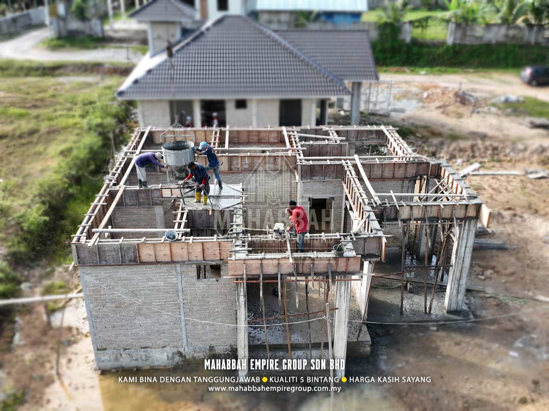 Kronologi Pembinaan Mahabbah Dream Home (MDH) Villa Nuha (Type D) Mukim Tebing Tinggi Tanah Merah Kelantan
