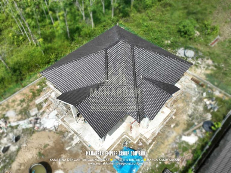 Kronologi Pembinaan MDH03-E03 Villa Nuha (Type C) di Mukim Maka, Kelewek Tanah Merah Kelantan