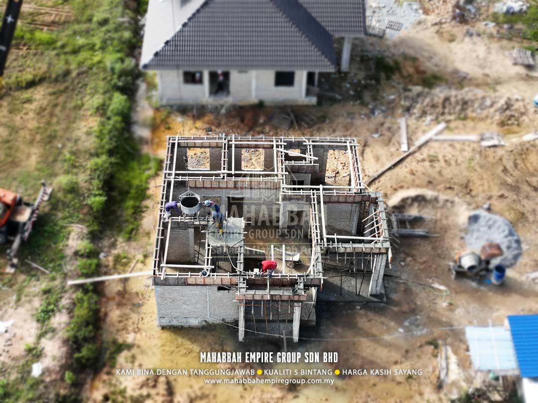 Kronologi Pembinaan Mahabbah Dream Home (MDH) Villa Nuha (Type D) Mukim Tebing Tinggi Tanah Merah Kelantan