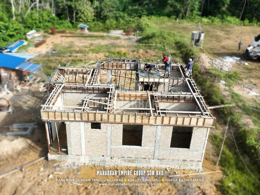 Kronologi Pembinaan Mahabbah Dream Home (MDH) Villa Nuha (Type D) Mukim Tebing Tinggi Tanah Merah Kelantan