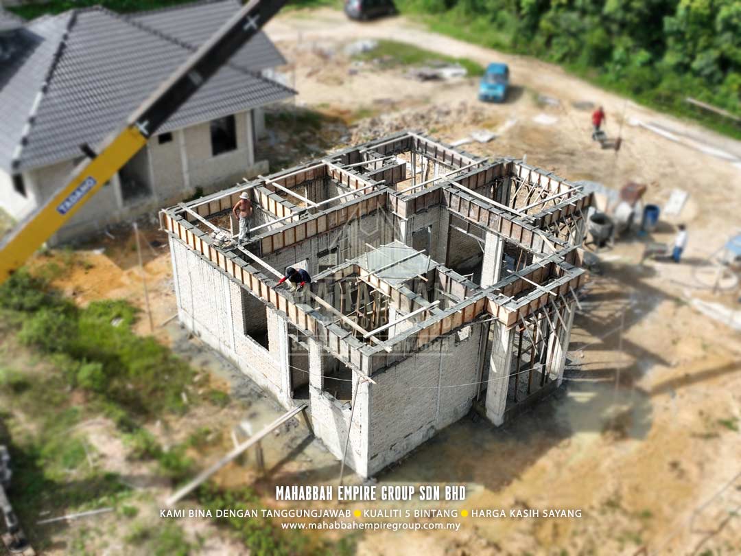 Kronologi Pembinaan Mahabbah Dream Home (MDH) Villa Nuha (Type D) Mukim Tebing Tinggi Tanah Merah Kelantan