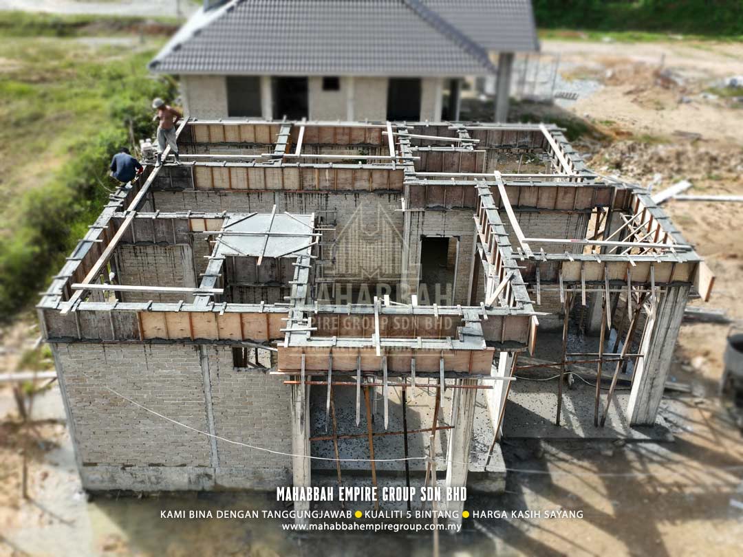 Kronologi Pembinaan Mahabbah Dream Home (MDH) Villa Nuha (Type D) Mukim Tebing Tinggi Tanah Merah Kelantan