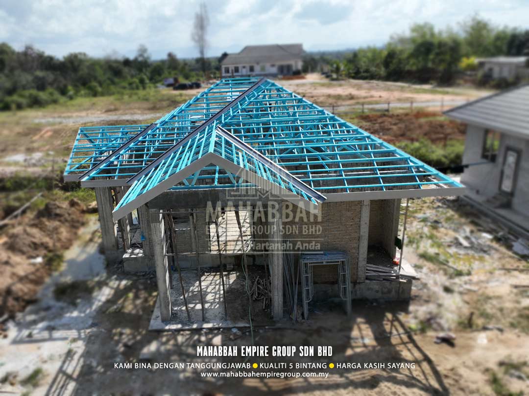 Kronologi Pembinaan Mahabbah Dream Home (MDH) Villa Nuha (Type D) Mukim Tebing Tinggi Tanah Merah Kelantan