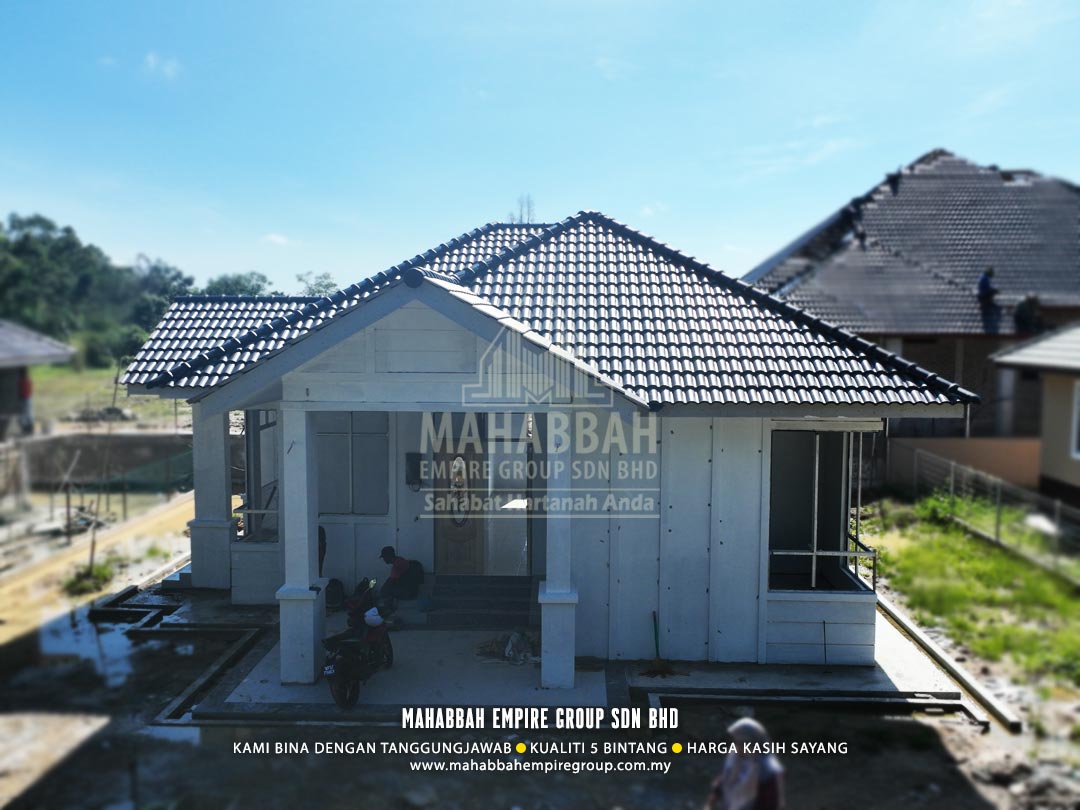 Kronologi Pembinaan Mahabbah Dream Home (MDH) Villa Nuha (Type D) Mukim Tebing Tinggi Tanah Merah Kelantan