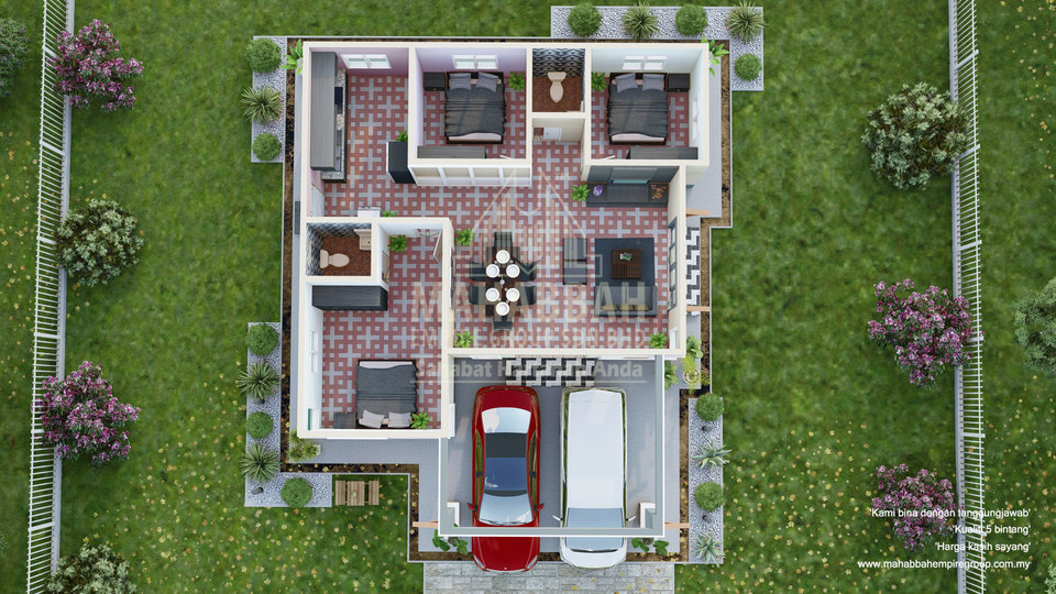 3D Interior Model E06 Villa Danniell II TM2 02