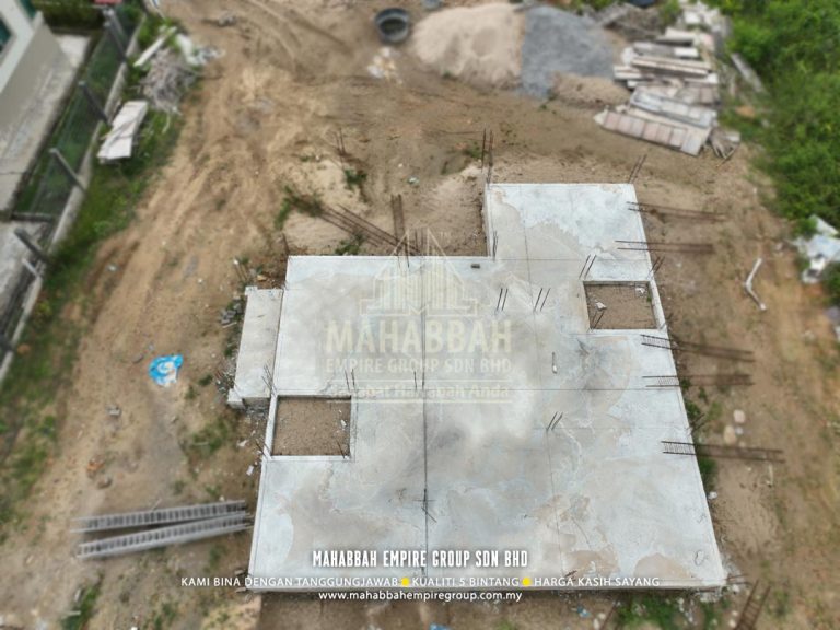Kronologi Pembinaan MDH03-E03 Villa Nuha (Type C) di Mukim Maka, Kelewek Tanah Merah Kelantan