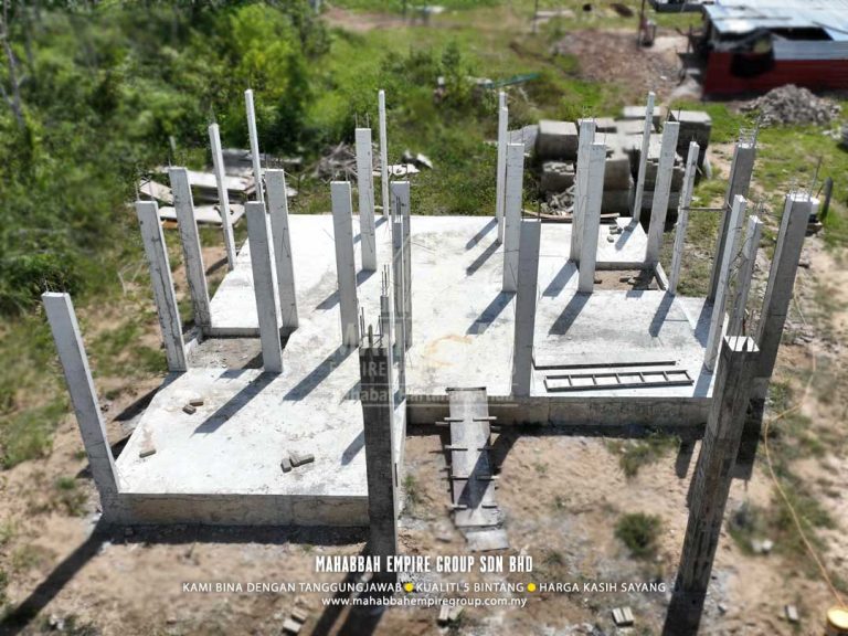 Kronologi Pembinaan MDH03-E03 Villa Nuha (Type C) di Mukim Maka, Kelewek Tanah Merah Kelantan