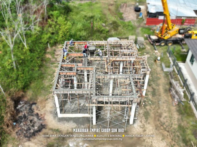 Kronologi Pembinaan MDH03-E03 Villa Nuha (Type C) di Mukim Maka, Kelewek Tanah Merah Kelantan