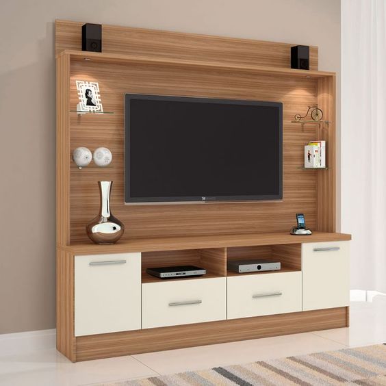 Rekabentuk Rak & Kabinet TV Moden & Elegen