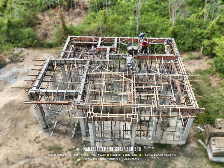 Kronologi Pembinaan MDH03-E03 Villa Nuha (Type C) di Mukim Maka, Kelewek Tanah Merah Kelantan