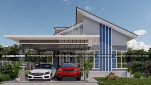 01 Banglo Mampu Milik Eksklusif Mahabbah B27-D Villa Dannish II (Type C)