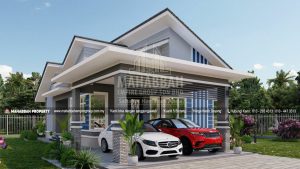 02 Banglo Mampu Milik Eksklusif Mahabbah B27-D Villa Dannish II (Type C)