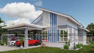 03 Banglo Mampu Milik Eksklusif Mahabbah B27-D Villa Dannish II (Type C)