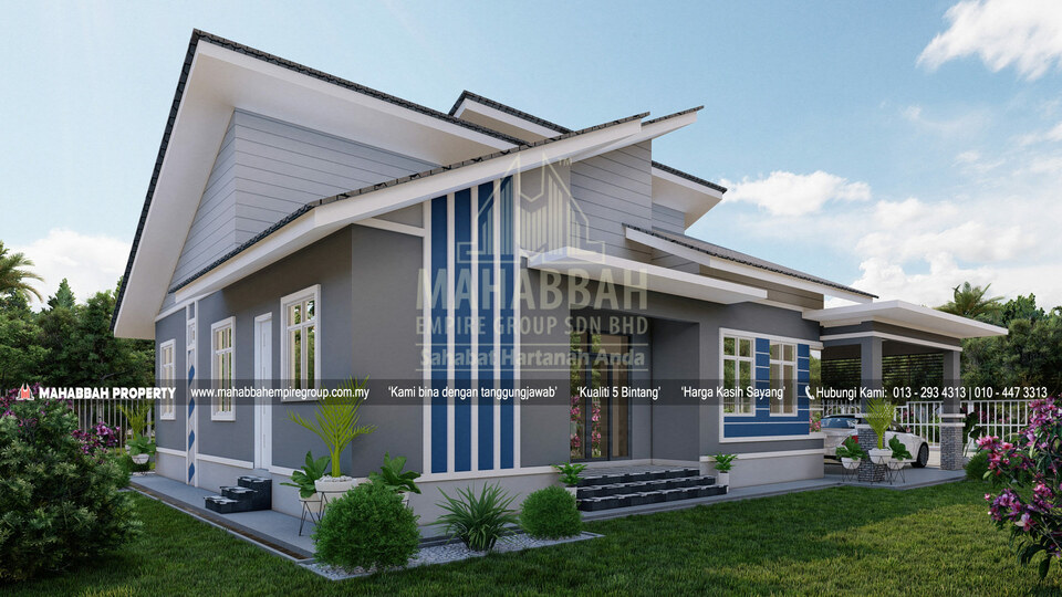 05 Banglo Mampu Milik Eksklusif Mahabbah B27-D Villa Dannish II (Type C)