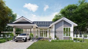 01 Banglo Mampu Milik Eksklusif Mahabbah B28-D Villa Azzalea (Type E)