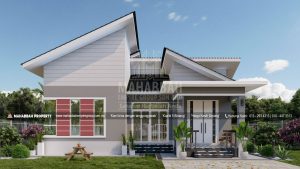 Reka bentuk Banglo MEGSB B29-S Villa Rahmah (Type C) - 1