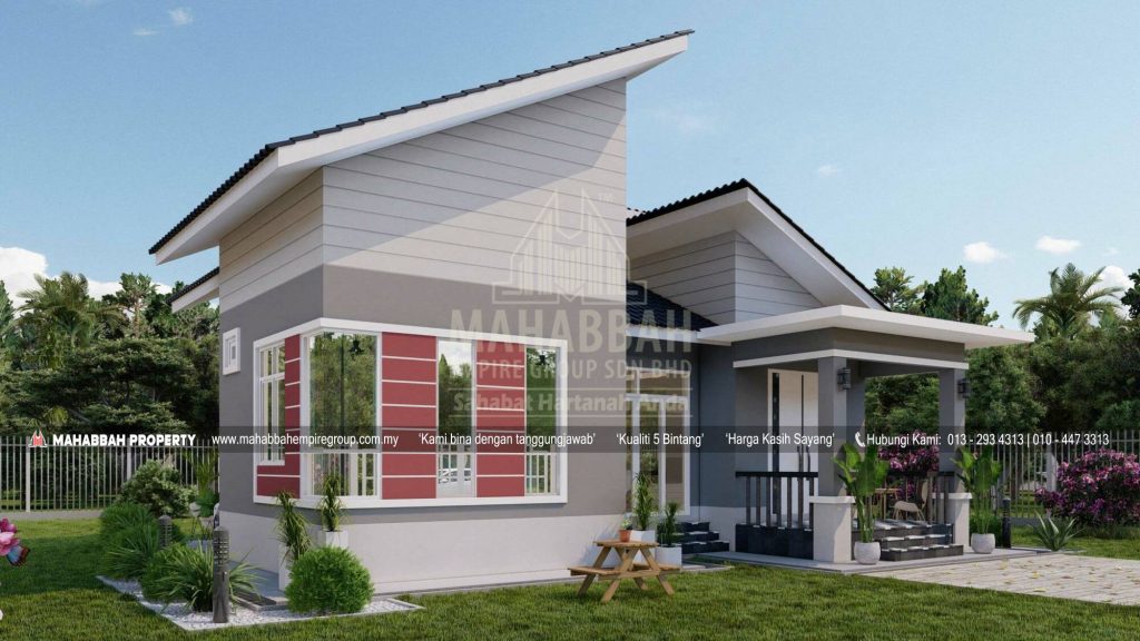 Reka bentuk Banglo MEGSB B29-S Villa Rahmah (Type C) - 2