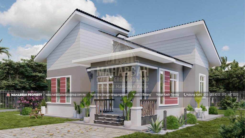 Reka bentuk Banglo MEGSB B29-S Villa Rahmah (Type C) - 3