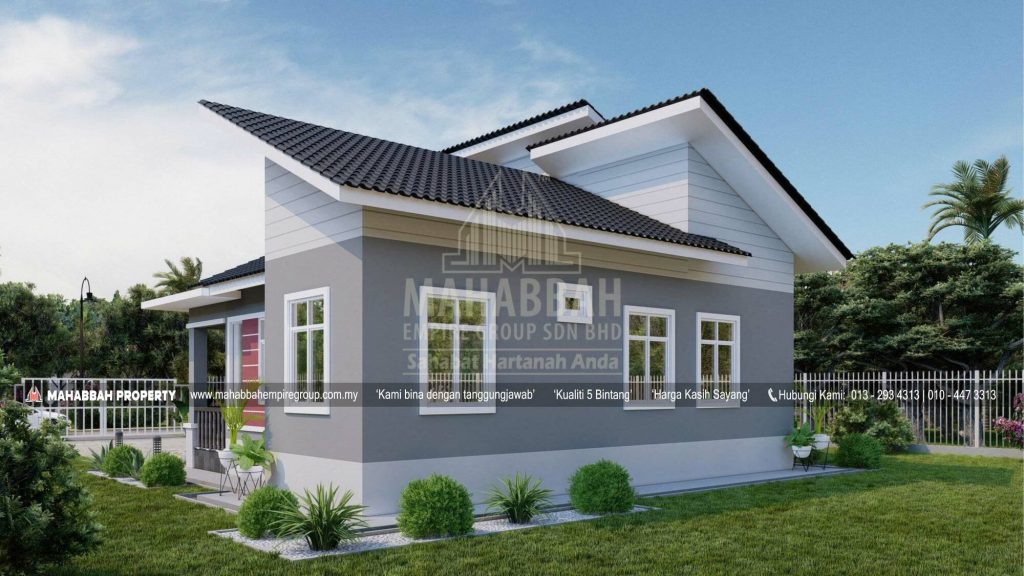 Reka bentuk Banglo MEGSB B29-S Villa Rahmah (Type C) - 4