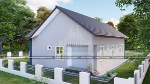 (Belakang) Model/ Reka bentuk Banglo MEGSB B31-D Villa Aryan (Type A)
